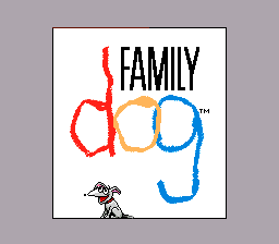 Family Dog Title Screen